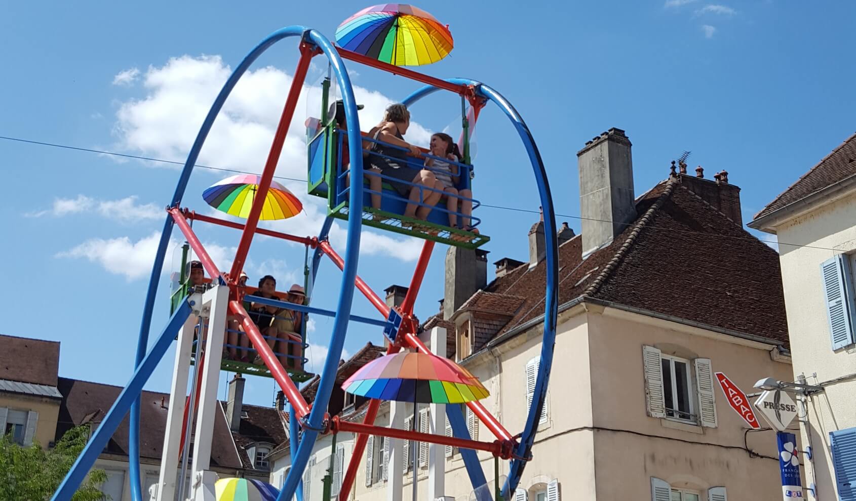 Manège Grande Roue Photovoltaique