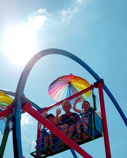 Grande Roue Solaire Vélomotrice Eolienne